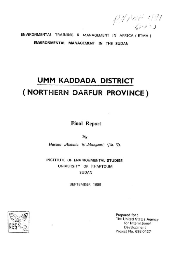 Terms of reference : domestic wastewater projects under Egypt environmental action plan