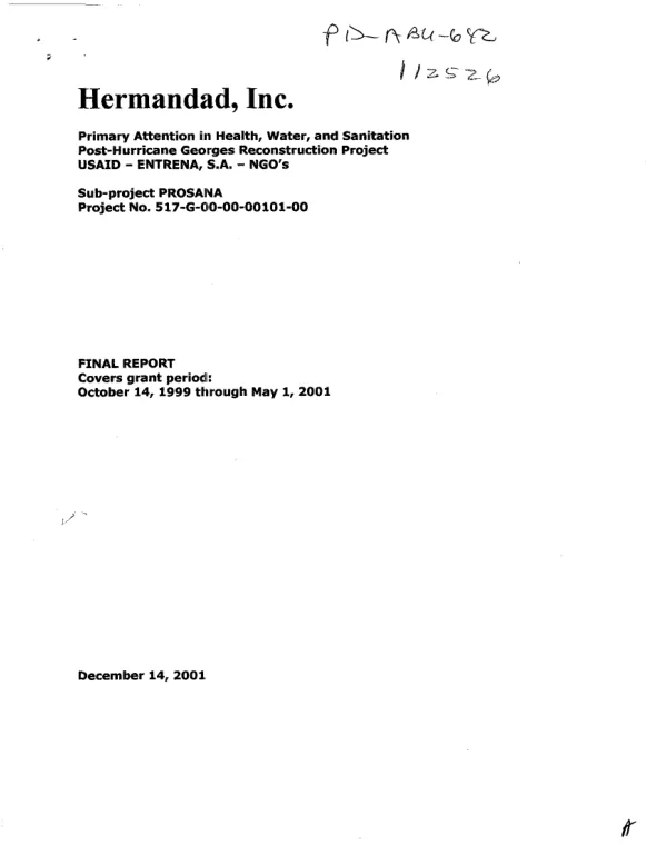 Audit of Federation of Egypt Industries (FEI) local expenditures incurred under PIL no. 5, relating to the energy conservation and efficiency project, no. 263-0140.3, the third component of the broader science and technology for development project, no. 263-0140
