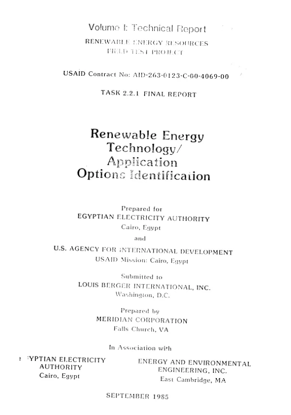 Philippine assistance program support (PAPS) project : pre-investment facility component