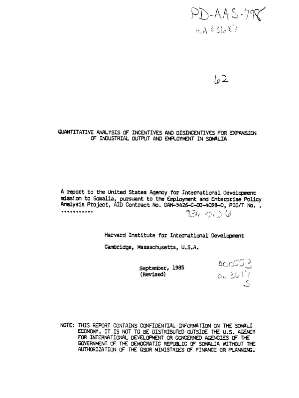 AID grant no. 511-0000-G-00-3028-00 to Programas para la Mujer (Pro-Mujer) in support of its proposal, entitled `Adding life skills and job training to the PL 480, Title II urban food-for-work program," July, 1992