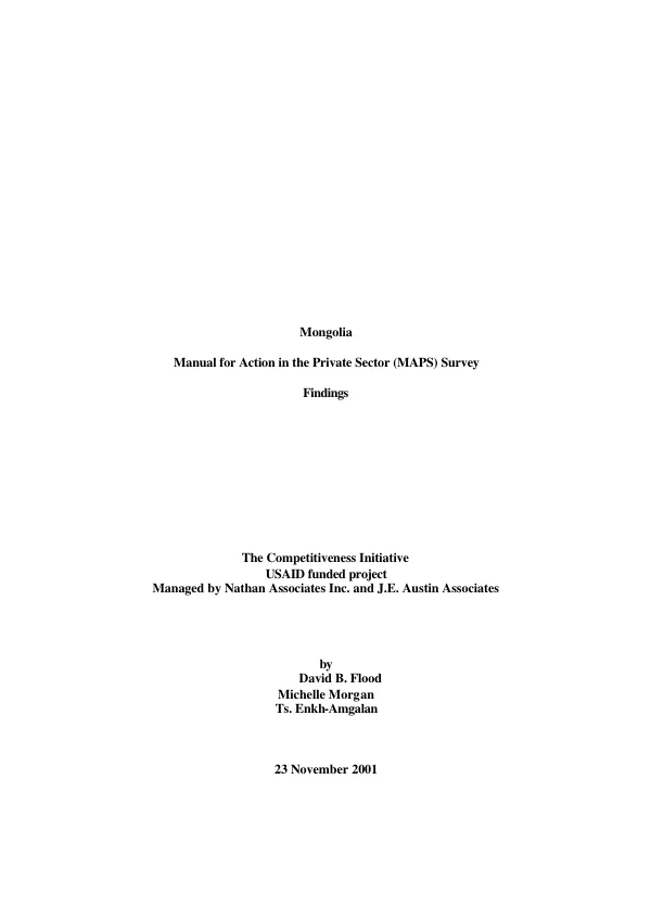 Save the Children, Bolivia field office : child survival 3 -- final evaluation report
