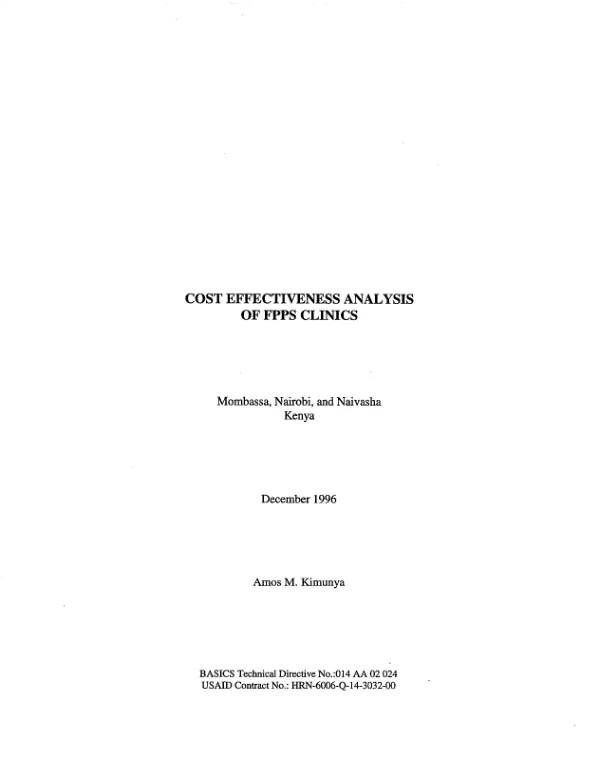 Final report : the MotherCare project, contract no. AID/DPE-5966-Z-00-8083-00 -- improved maternal and neonatal care through upgrading nurse-midwives skills and services : American College of Nurse Midwives subcontract, Uganda life saving skills programme, Kampala, Uganda -- July 1, 1991-September 1, 1993