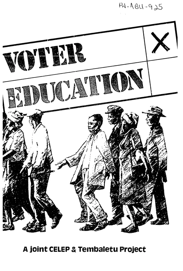Voter education