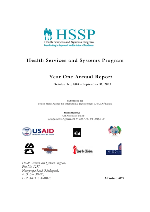 Health status and services in the West Bank and Gaza strip : report of `cooperation for development : a community-based health project"