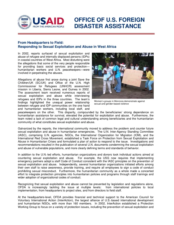 Technical and economic efficiency in the production of health services -- phase 1 : review of concepts and literature, and preliminary field work design