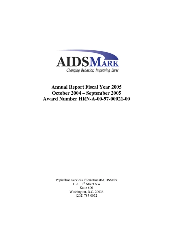 CONCERN emergency programme, Somalia : final report