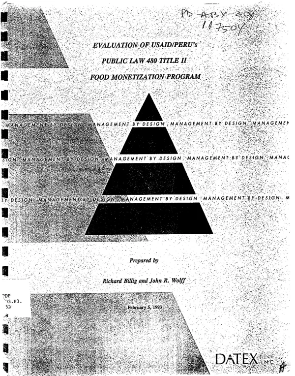 Economic basis for FY - 1986 ESF support : concepts paper