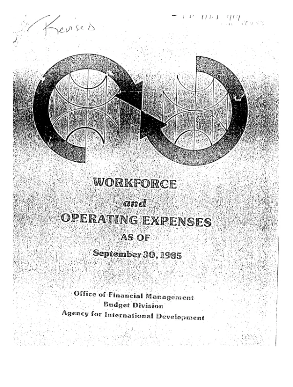 Workforce and operating expenses as of September 30, 1985