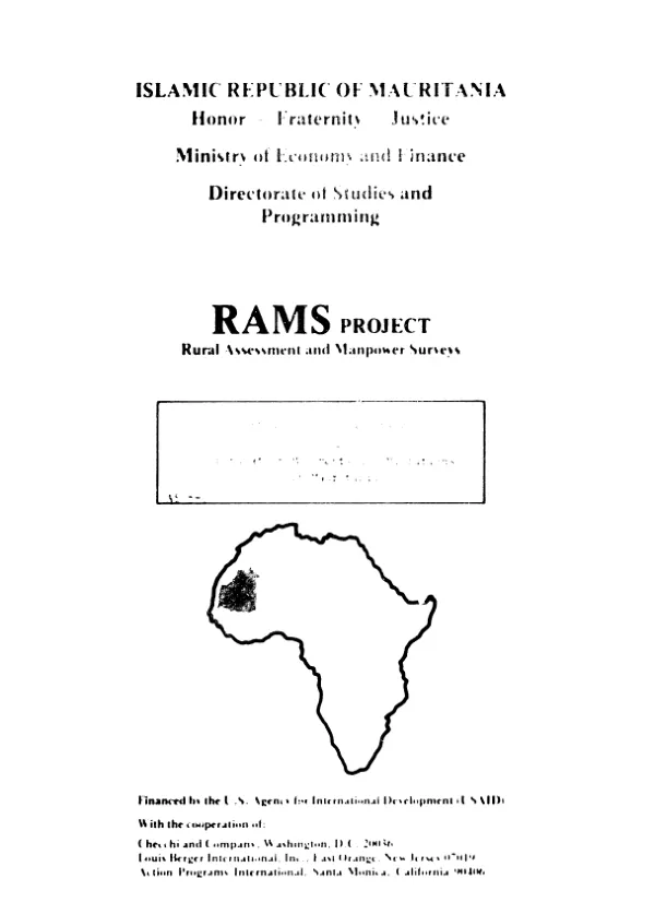 Studies in social change : population movements and migrations in Mauritania
