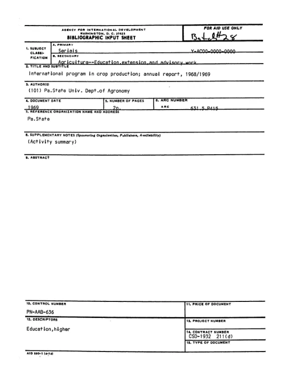 Principal health considerations for a public education campaign on prevention and treatment of infant diarrhea