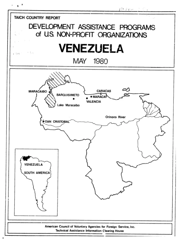 Development assistance programs for Venezuela