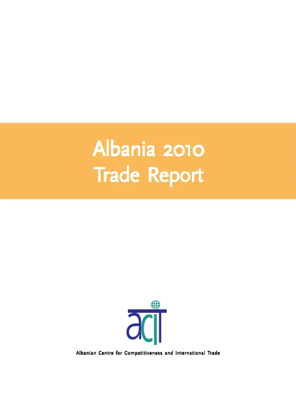 Albania 2010 Trade Report