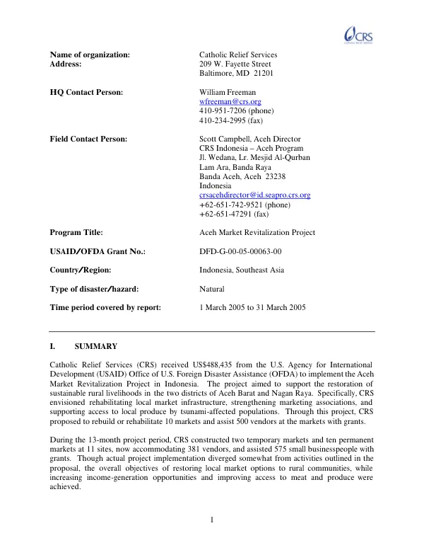 Enhancement of the business and legal environment and trade capacity through legal reform and improvements in the Administration of Justice by commercial courts in Mexico : annual report, 1 October 2010 to 30 September 2011