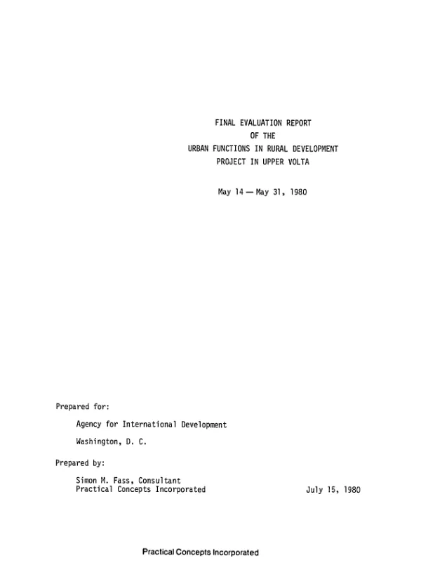 Fiscal year 2010 annual results report : Title II -- PROSHAR - ACDI/VOCA
