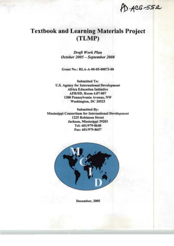 WEED CONTROL IN LESS DEVELOPED COUNTRIES; ANNUAL RESEARCH REPORT, JULY 1971 TO DEC. 1972