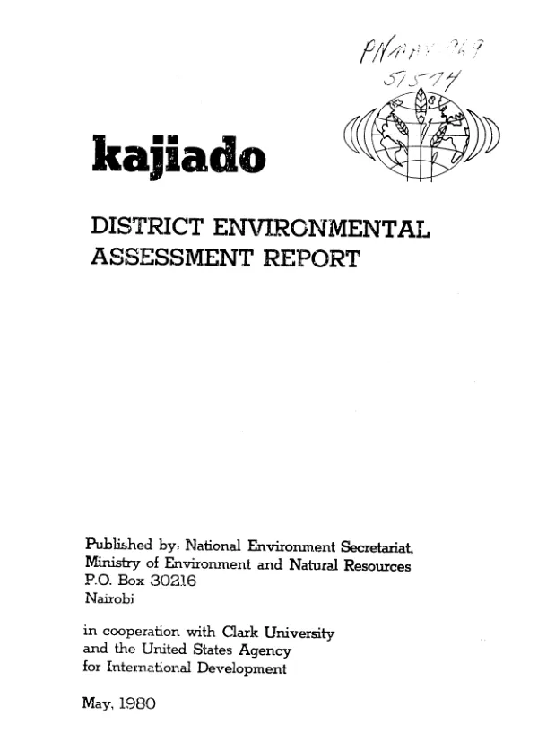 Demographic information for health planner, Haiti