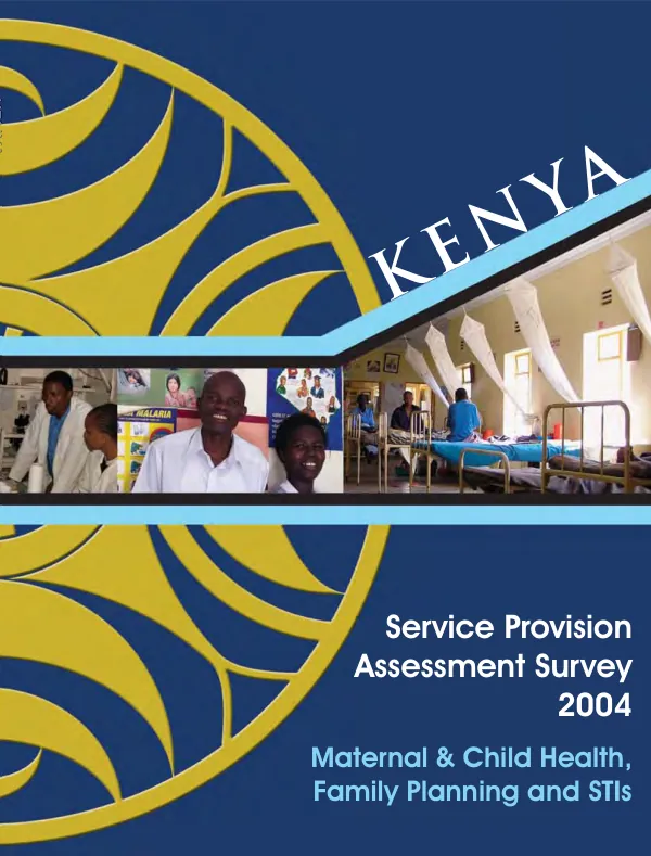 Kenya service provision assessment survey 2004