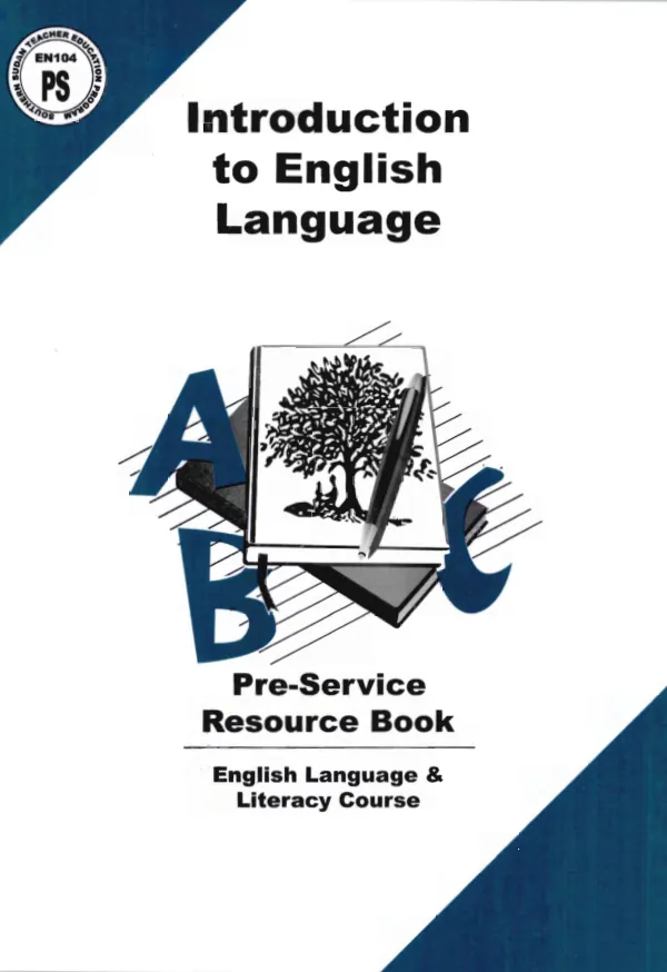 Introduction to English language : pre-service resource book