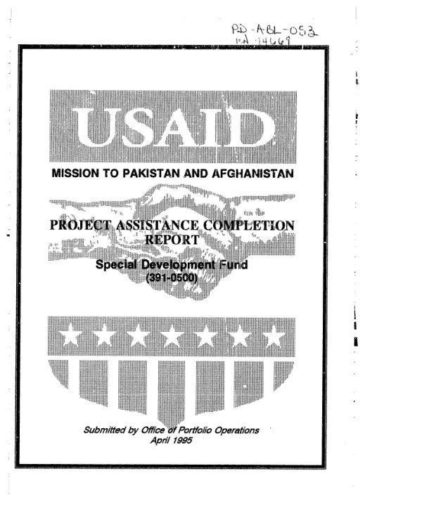 Project assistance completion report : special development fund (391-0500)