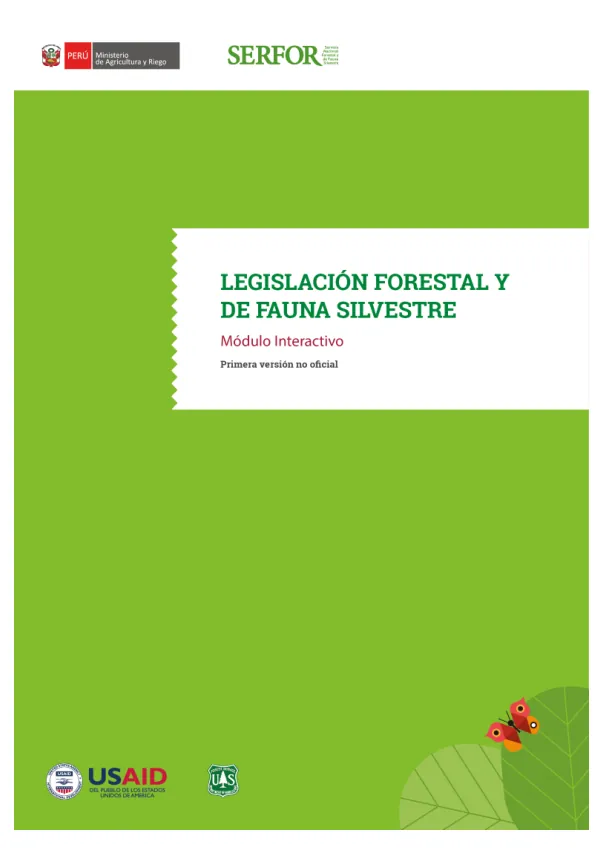 Análisis y Diseño de un Servicio de Información Forestal, Ruta Sostenible de la Madera