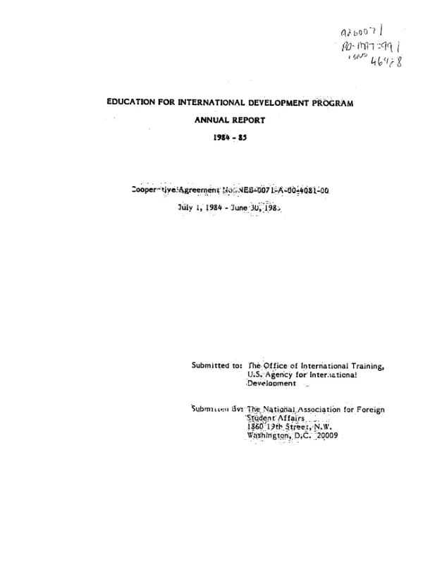 Best practices : gender and conflict in Africa