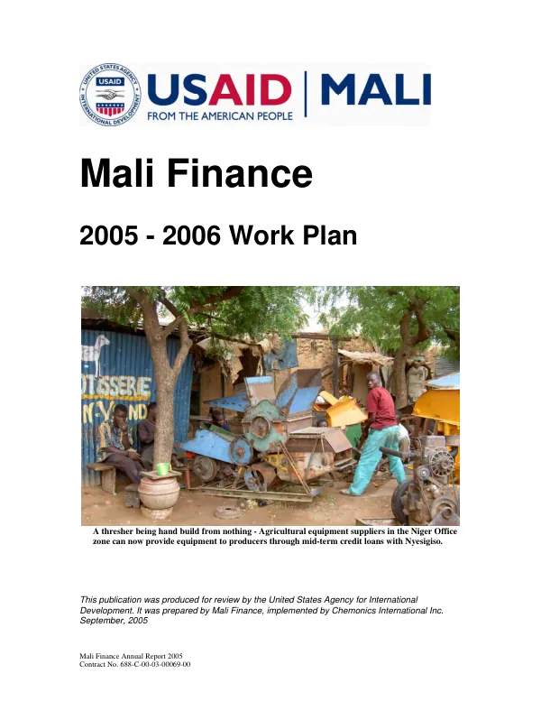 Lamu district environmental assessment report