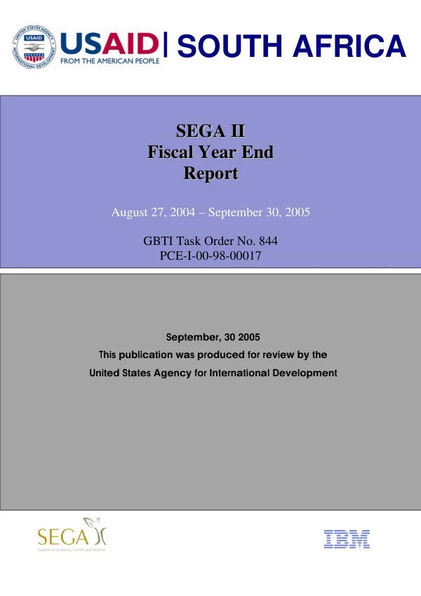 Irrigation sector strategy review