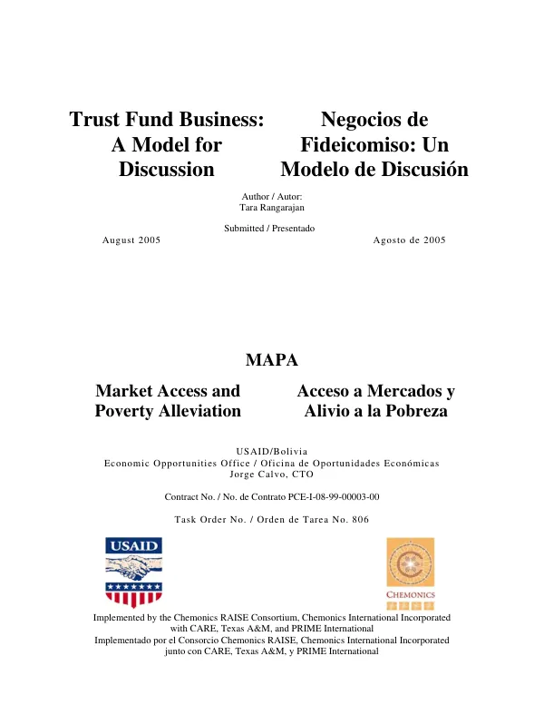 SOMARC report : commodities distribution and management information in the Honduras CSM project