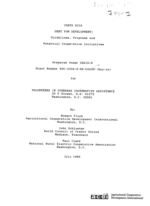 Food storage and marketing II : project paper supplement (696-0116)