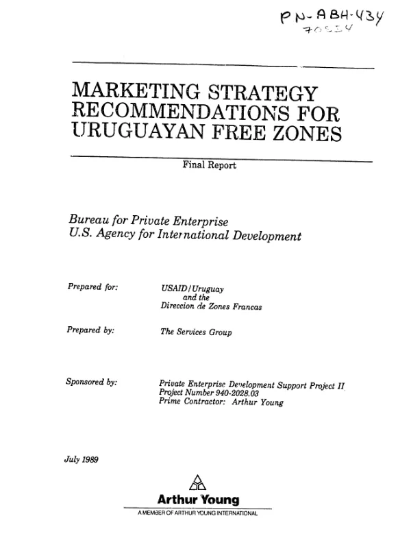 Report to USAID/Honduras : evaluation of two export oriented regional agricultural service cooperatives, `Fruta del Sol" and `CREHSUL"