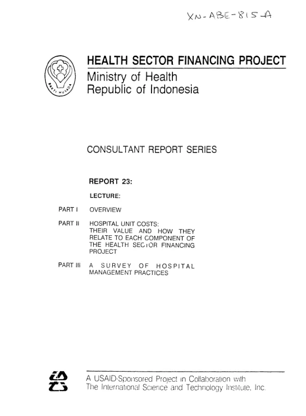 Evaluation of Peru integrated health and family planning projects (219 and 230) : executive summary