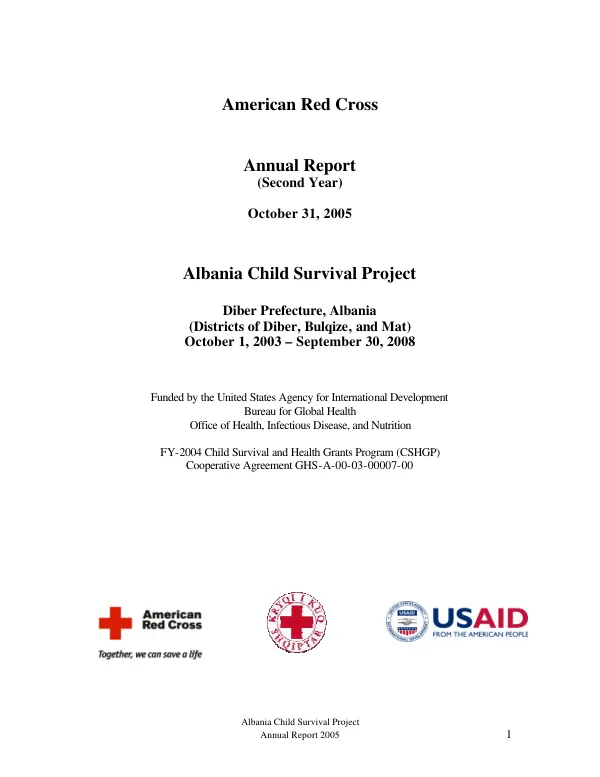 Child survival action program