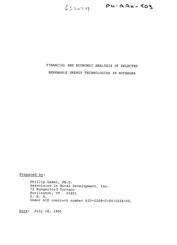 Project assistance completion report (PACR) : agricultural delivery services project (649-0112)