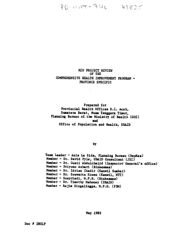 Consultancy report on management information systems assessment for the cooperative agriculture and agribusiness project cooperative agreement no. 617-0111-C-00-9100-00