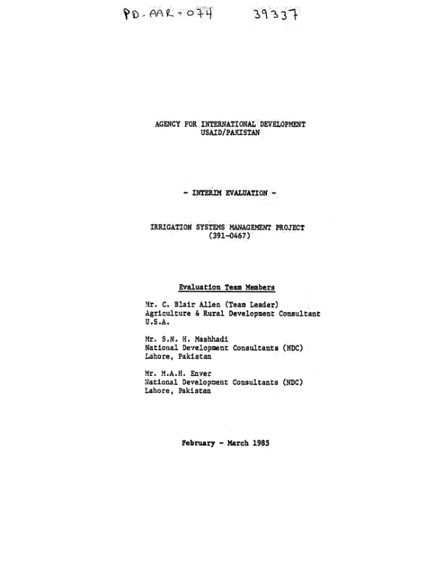 AID cooperative agreement no. LAC-0777-A-00-9022-00 with the Research Foundation of the State University of New York to strengthen democracy in Chile through the development of a strong and efficient legislative branch