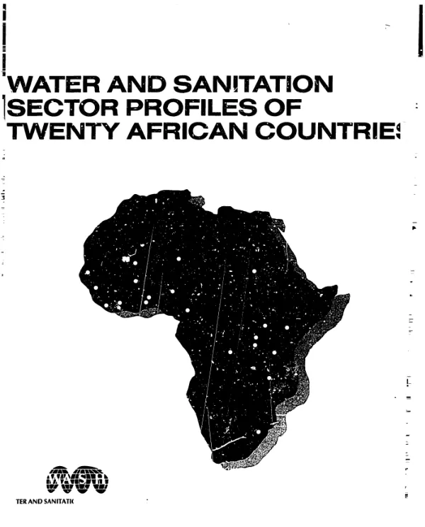 Water and sanitation sector profiles of twenty African countries