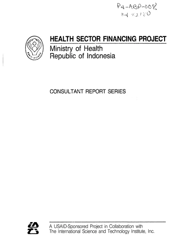 Assessment of PKTK in six provinces (organization, management and health services)