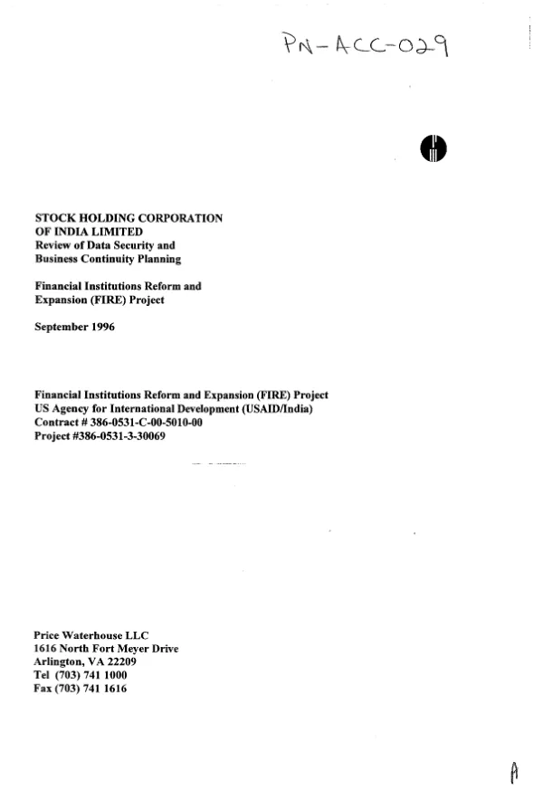 Management evaluation : International Life Sciences Institute, Nutrition Foundation, Inc.