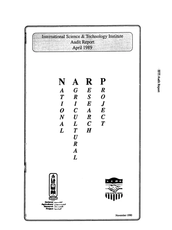 Review of certain costs incurred by International Science and Technology Institute, Inc. under USAID /Egypt contract no. 263-0152-C-00-6123-00