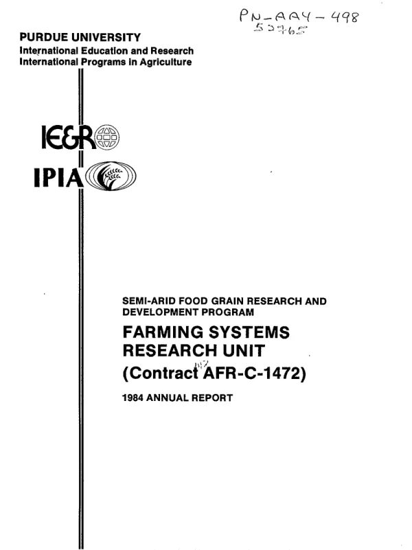 Final evaluation and close-out of USAID/Zimbabwe private sector investment program