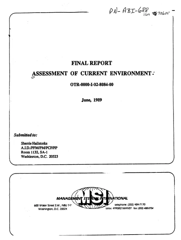 Children"s learning and equity foundations (CLEF) project, Benin, West Africa : phase II -- final report