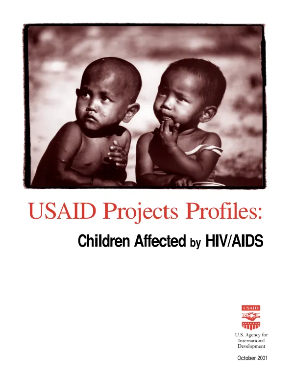 USAID projects profiles : children affected by HIV/AIDS
