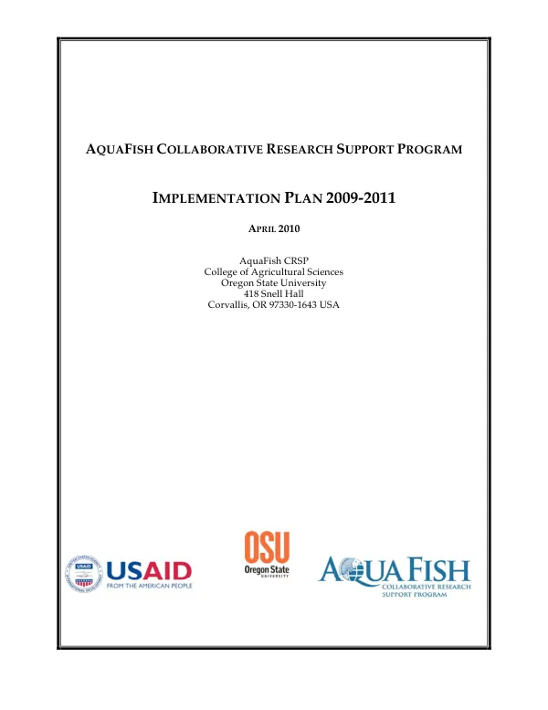 Investment priorities for the development of Mozambique"s seed system