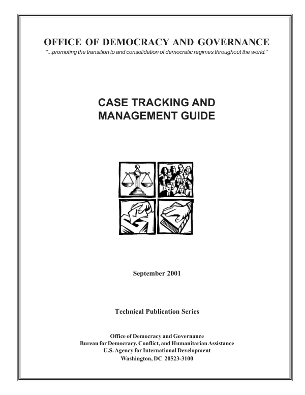 Case tracking and management guide