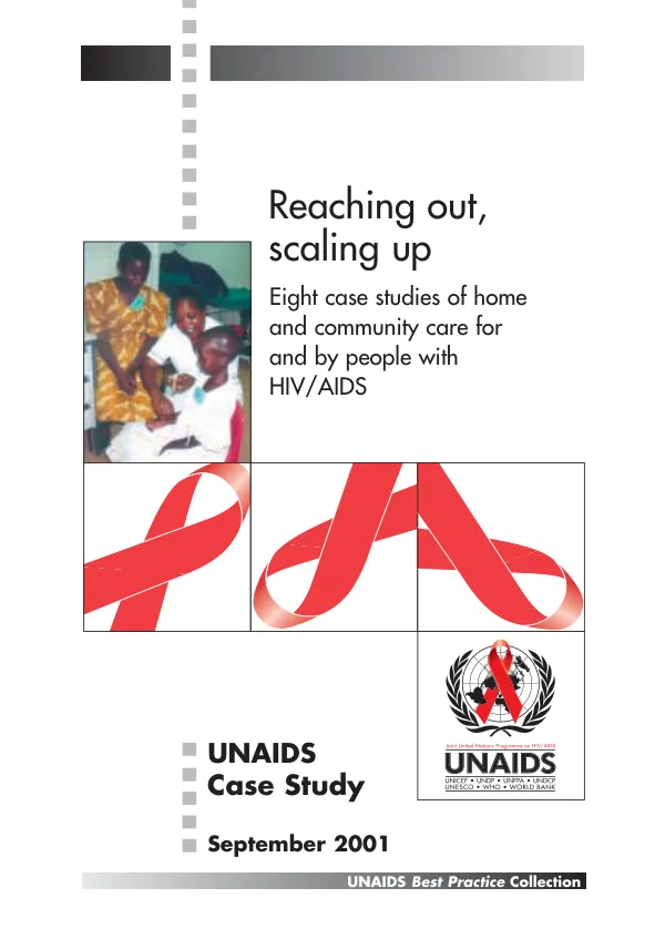 Reaching out, scaling up : eight case studies of home and community care for and by people with HIV/AIDS
