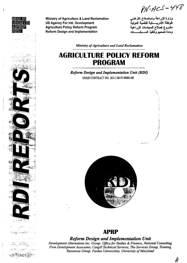 Biosafety in Egypt : combined guidelines for food and feed and environmental safety assessments