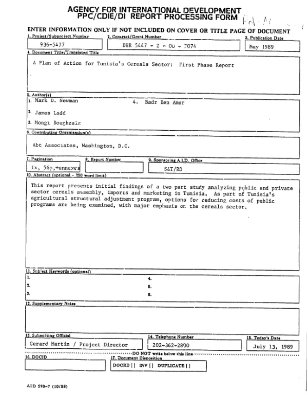 Vaccination coverage survey of the peri-urban areas of DCC [Dhaka City Corporation], Nov. 2000 : peri-urban area survey-1