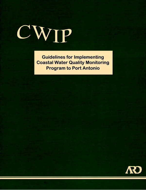 Guidlines for implementing coastal water quality monitoring program to Port Antonio