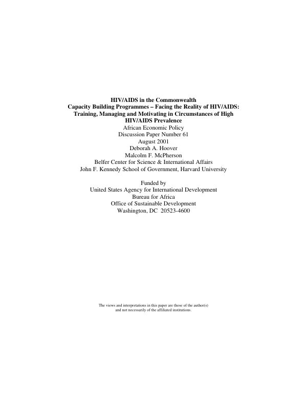 Sustainable approaches to viable environmental management (SAVEM) and managing innovative transitions in agreement (MITA) : annual report (SAVEM) -- October 1, 1995 - September 30, 1996 and annual work plan (SAVEM/MITA) -- October 1, 1996 - September 30, 1997