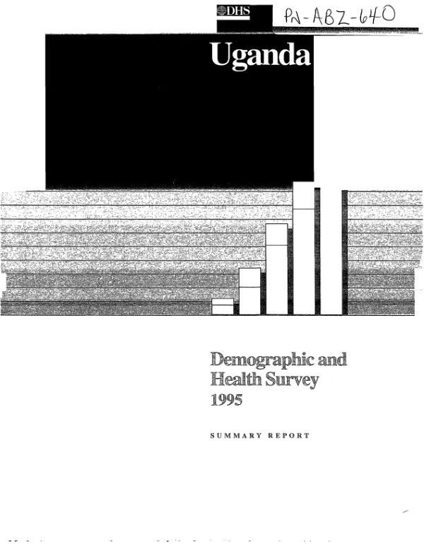 Uganda demographic and health survey 1995 : summary report